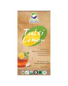 Organic Wellness Tulsi Lemon 25 Teabags