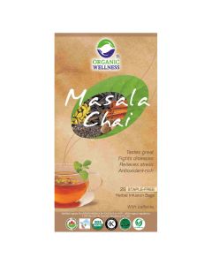 Organic Wellness Masala Chai 25 Teabags	