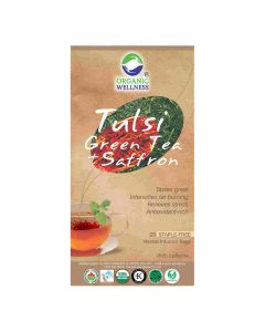 Tulsi Green Tea + Saffron	