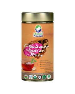 Organic Wellness Cinnamon Indian Rose 100 grams Tin Pack	