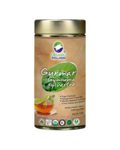 Organic Wellness Gurmaar Gymnema Sylvestre 100 grams Tin Pack	