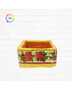 Eco-Friendly Square Shaped Floral Planter