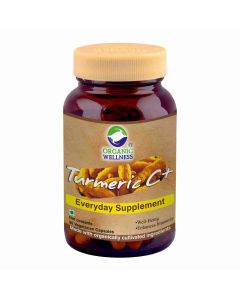 Organic Wellness Turmeric C+ 90 Capsules	