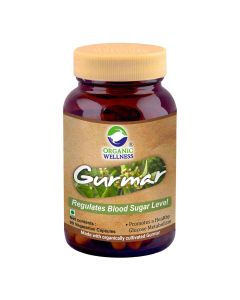 Organic Wellness Gurmar 90 Vegetarian Capsules	