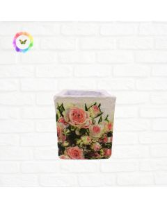 Eco-Friendly Floral Art Planter