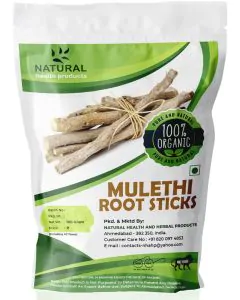 Natural Health Products Mulethi Root Stick 100 Gram*2 Pack