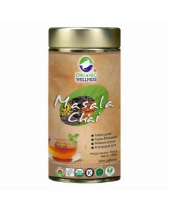 Organic Wellness Masala Chai 100 grams Tin Pack	