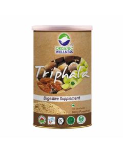 Organic Wellness Triphala Powder 100 Gram Tin	