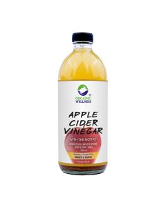 Organic Wellness Apple Cider Vinegar with Mother, Ginger & Garlic 500 ml	