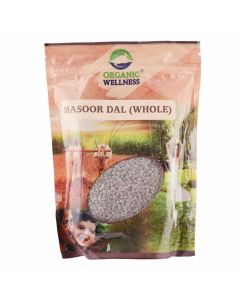 Organic Wellness Masoor Dal Whole 450 grams	