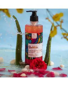 BBO Bubbles Luxurious Rose & Aloe Vera Hand Wash | Baby Safe (500 ml)