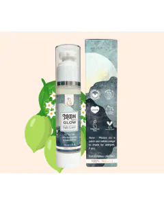BBO Moon Glow Night Cream for Dry and Sensetive Skin Kakadu Cream (50g)